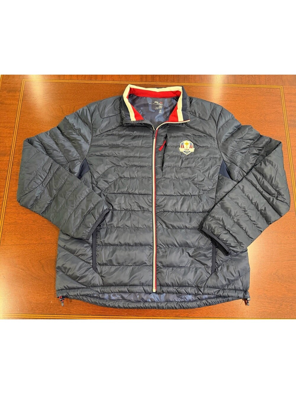 RLX Ralph Lauren 2020 Ryder Cup USA Pivot Down Jacket Mens L Team USA